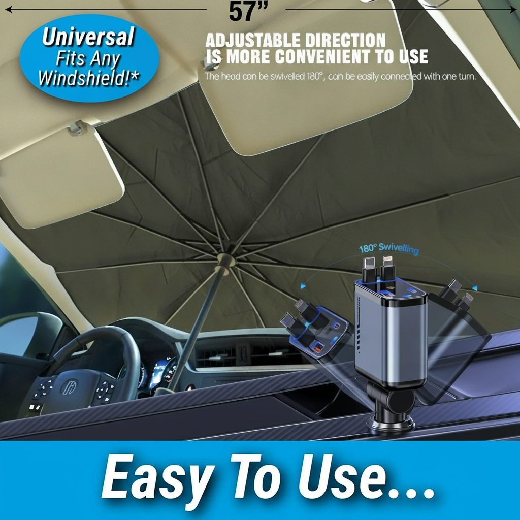 Car Windshield Sun Shade