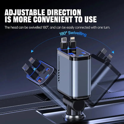USB-C Auto Eject Charging Adapter